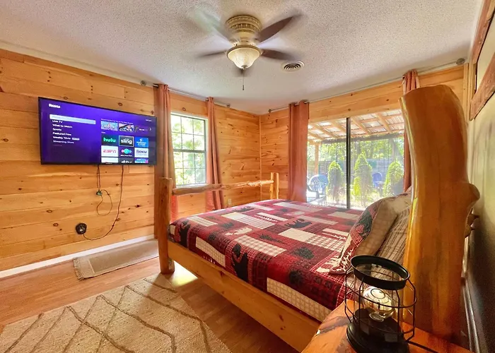 Wild Reindeer *New Cabin 5min From Parkway*HOTTUB